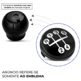 Emblema Manopla de Cambio Astra Classic Corsa Vectra Preta