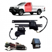 Kit Trava Elétrica Dedicada Toyota Nova Hilux 2P Tragial