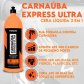 Carnaúba Express Ultra Vonixx Pinturas E Plásticos 1,5L