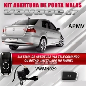 Kit Abertura de Porta Malas Voyage 2016 à 2018 Botão Original Tragial PAKTVWMN029