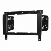 Central Multimídia Carplay Android Gol G3 Moldura + Câmera Preto
