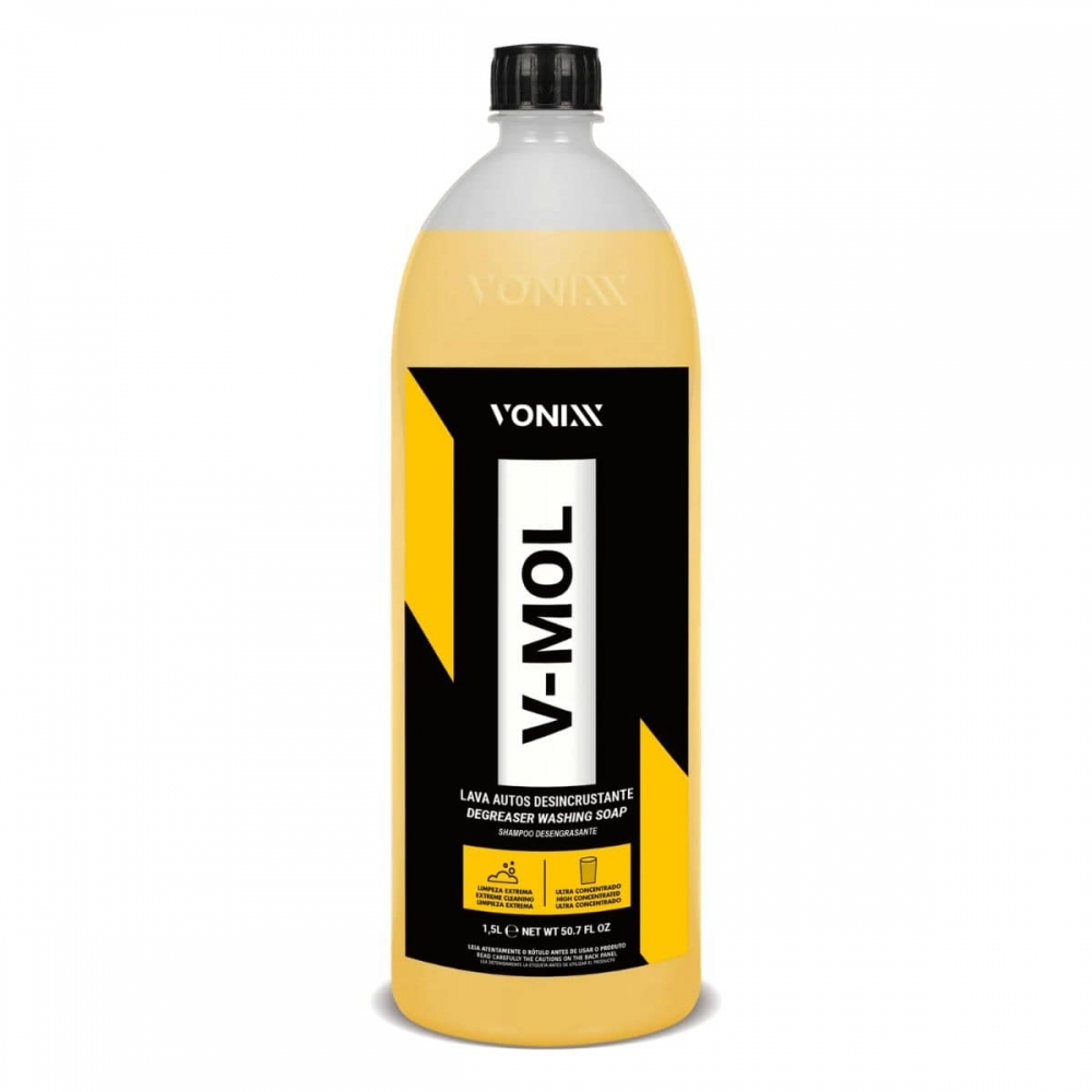 Lava Auto Desincrustante Remove Barro Óleo 1,5l V-mol Vonixx
