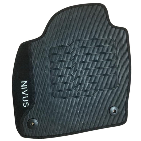 Kit Tapete Emborrachado VW Nivus 2020 Em Diante 3 Peças