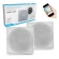 Sistema de Som Ambiente Arandela Quad Digital Linx - Le Son