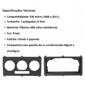 Central Multimídia Carplay Android Astra Moldura + Câmera Ar ANL/DIG