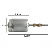 Motor Trava Eletrica Fechadura Gol Voyage Saveiro G5 12v