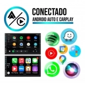 Mp5 Multimidia Gol Parati Saveiro G4 Carplay Android Auto