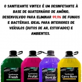 Sanitizante Aromatizante Bom Ar Automotivo 5l Vonixx Vintex