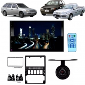 Central Multimídia Gol G2 Moldura 2 Din + Câmera Tela