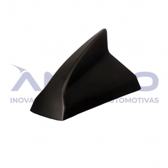 Antena Teto Shark Preto Fosco Receptiva AN098