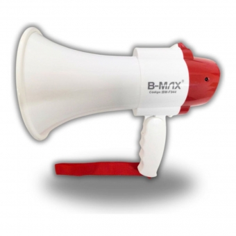 Megafone Gravador Voz Portátil Profissional Recarregável 30W