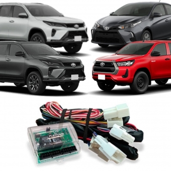 Módulo Automação Vidro Retrovisor Tilt Down Yaris Hilux SRV