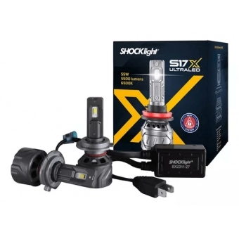 ULTRALED S17X H7 6500K 5500 LUMENS 9-32V