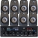 Kit Amplificador 600w Pro Som Ambiente + 8 Caixas Parede Preto