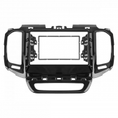 Central Multimídia 2 Din Mp5 Fiat Toro Câmera Moldura BP