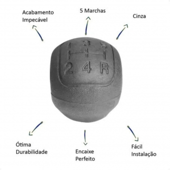 Bola Cambio Novo uno Way Vivace Fiorino 2011 em Diante Cinza