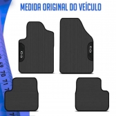Kit Tapete Emborrachado Citroen C3 2013 A 2017 3 Peças