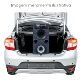 Caixa Bob Vazia Som Automotivo  Mp3 Para Par De 6 Polegadas