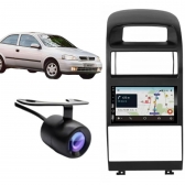 Central Multimídia Carplay Android Astra Moldura + Câmera Ar ANL/DIG