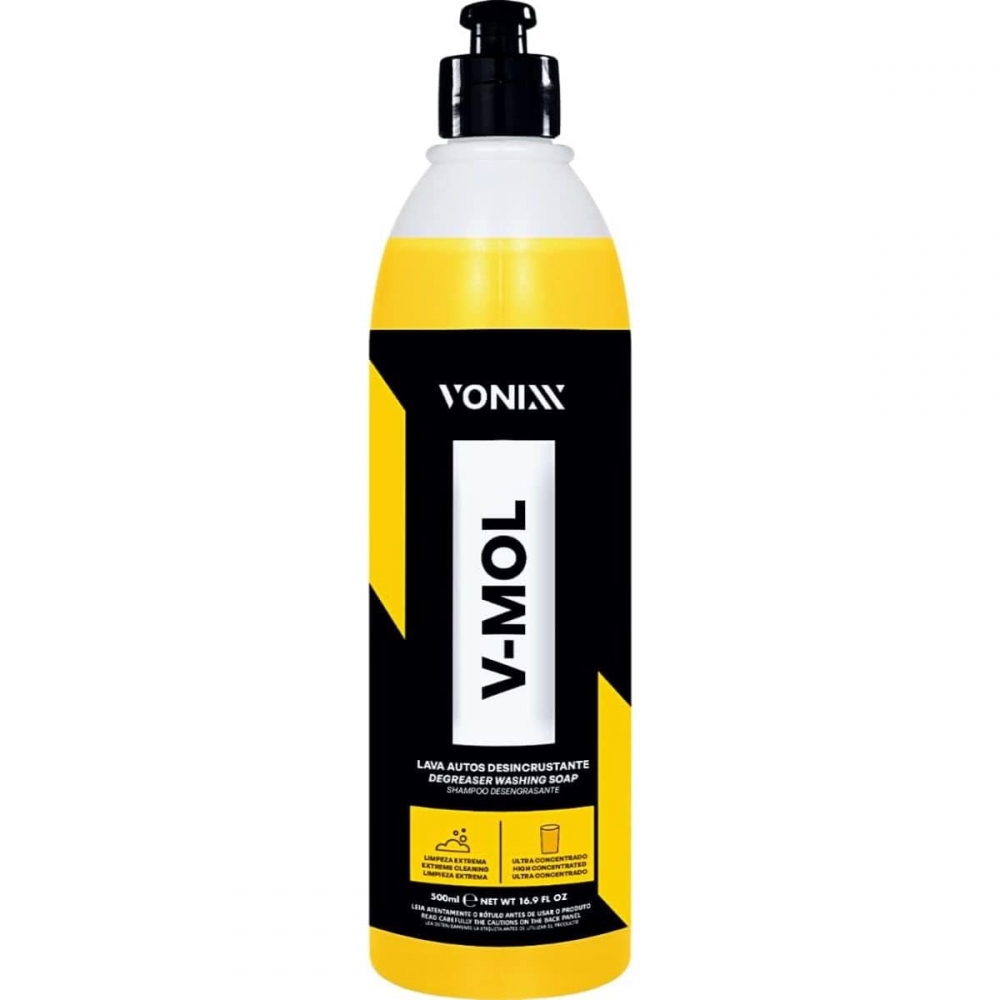 Lava Auto Desincrustante Remove Barro Óleo 500ml V-mol Vonixx