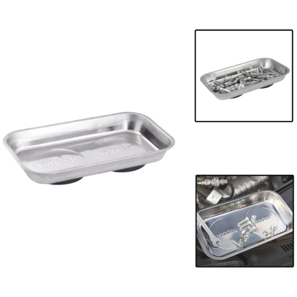 Bandeja Magnética Vonder Retangular Imã 140 MM X 240 MM