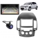 Central Multimídia 2 Din Mp5 Hyundai I30 Câmera Moldura PT