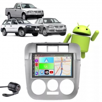 Mp5 Multimidia Gol Parati Saveiro G4 Carplay Android Auto