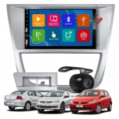 Central Multimídia Carplay Android Auto Voyage G5 2009/12 Moldura + Câmera