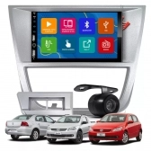 Central Multimídia Carplay Android Auto Voyage G5 2009/12 Moldura + Câmera