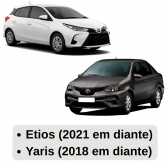 Desbloqueio De Vídeo Plug And Play Etios Yaris 2018 em Diante