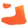 Capa Sapato Impermeável Silicone Tênis Chuva Moto Laranja - P