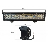 Farol Milha Barra Led 300w Caminhão Trator 12v 24v