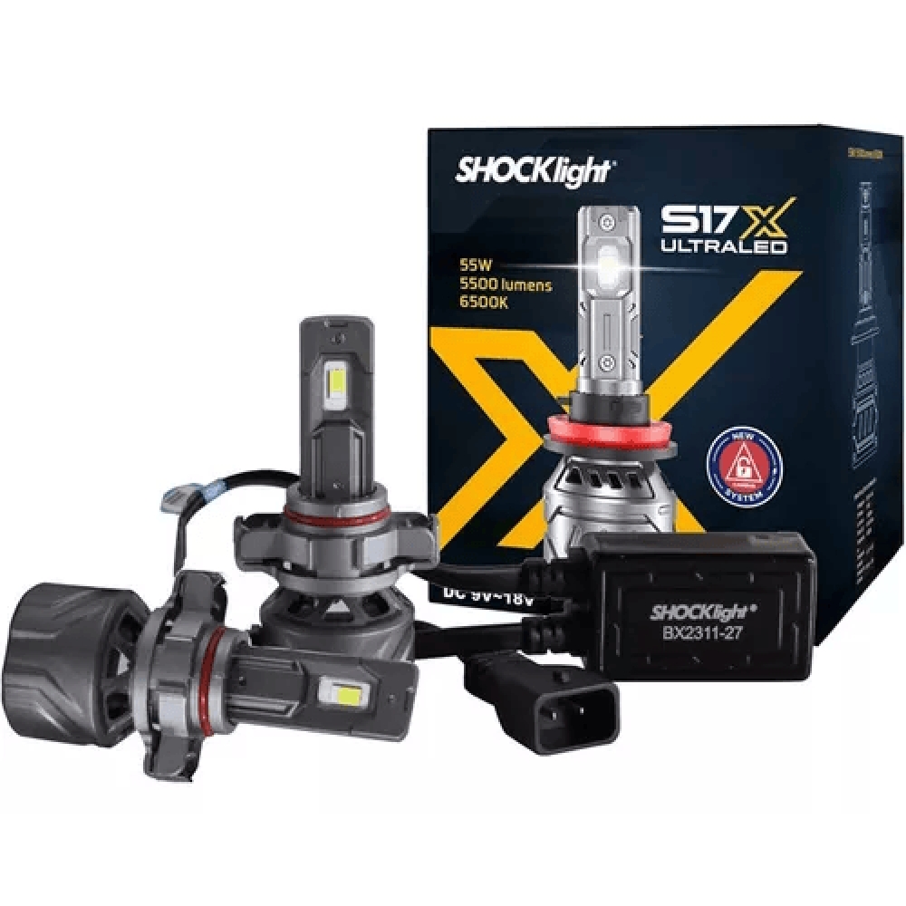 ULTRALED S17X H16 6500K 5500 LUMENS 9-32V