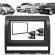 Central Multimídia 2 Din Mp5 Fiat Siena Câmera Moldura Tela Preto