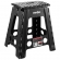 Banqueta Banquinho De Plástico Dobrável 45cm 150kg Com Alça
