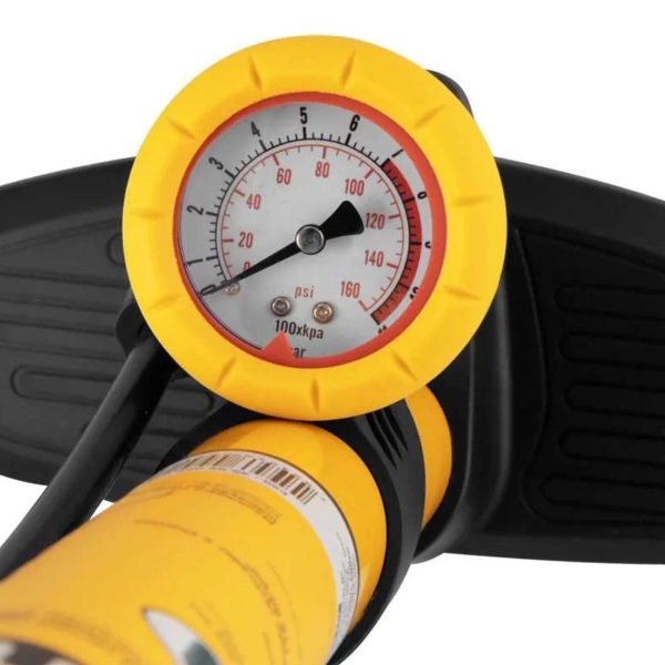 Bomba Encher Pneu Ar Manual Para Carro Moto Bicicleta Vonder