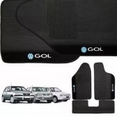 Kit Tapete Emborrachado Gol G2 G3 G4 1980 Até 2013 3 Peças