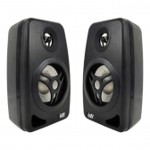 Kit Amplificador 600w Pro Som Ambiente + 8 Caixas Parede Preto