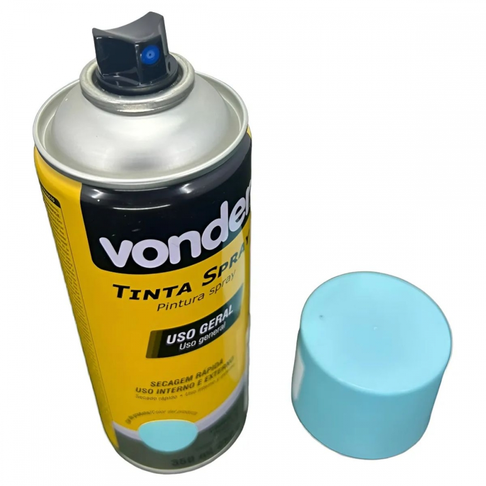 Tinta Spray Azul Claro 350ml Uso Geral Vonder Pintura