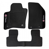 Tapete De Borracha Fiat Toro 2016 Em Diante 3 Peças