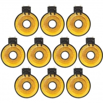Kit 10 Reparos Driver Hi-300 Tweeter 8 Ohms 100w Hi-320 Force