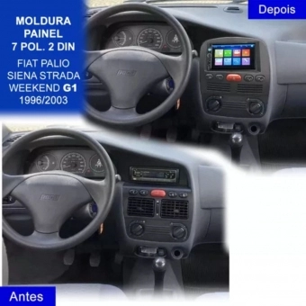 Kit Multimídia Mp5 Palio Siena Strada G1 1996 À 2003 Antigo