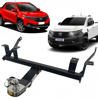 Engate Reboque Fixo Fiat Strada 2021 a 2025 500kg