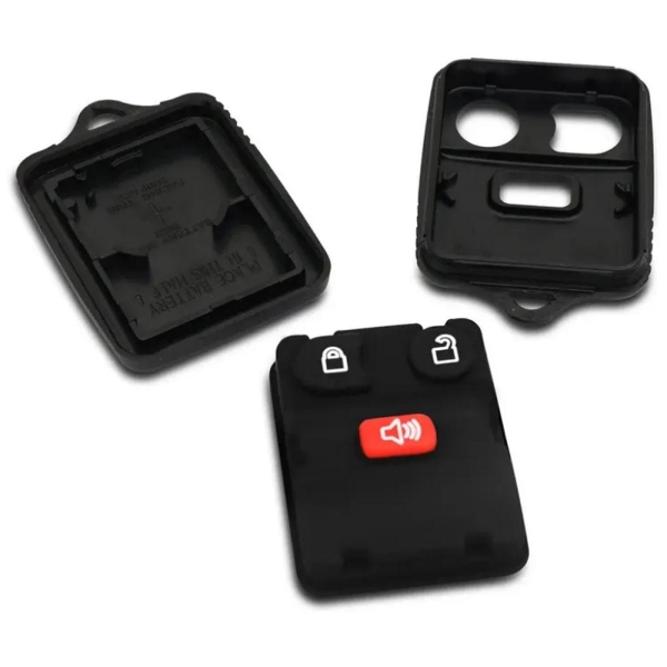 Capa Controle Compativel 3 e 2 Botoes + P Ford 2002 a 2013 - 2B