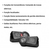Kit Alarme Tarsafe Tw20 G4 2 Controles + Trava Eletrica 2 ou 4 Portas