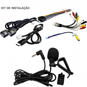 Multimídia Mp5 Rs908br Prime Apple Carplay Tela 9 Polegadas