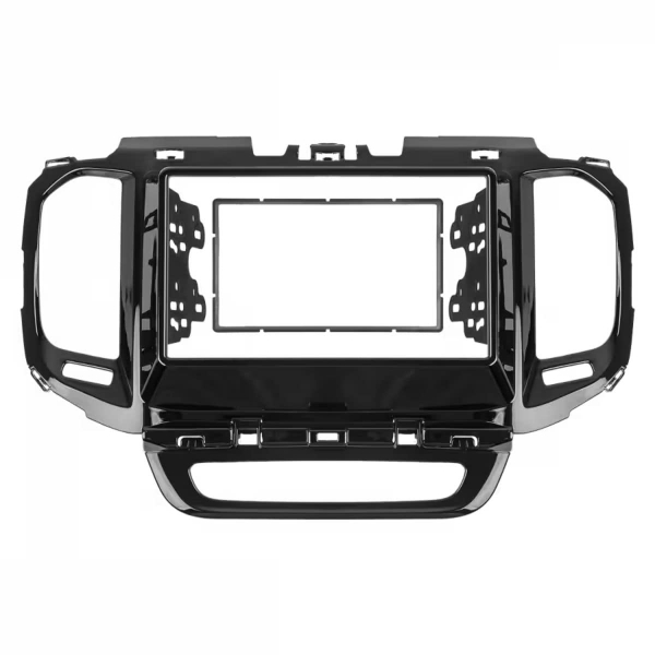 Central Multimídia 2 Din Mp5 Fiat Toro Câmera Moldura Tela BP
