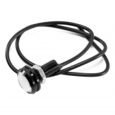 Kit 4 Mini Led Grade Camionete Luz Ambar e Branco Olho Águia