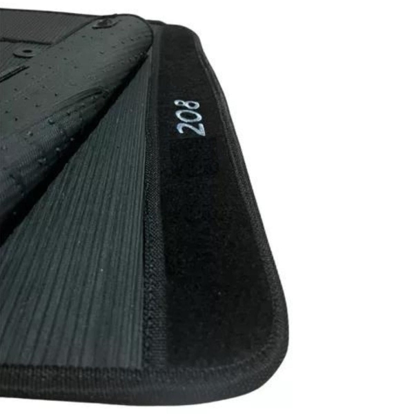 Kit Tapete Emborrachado Peugeot 208 2013 A 2020 3 Peças