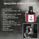 Máquina Nebulizadora Automotivo + 12 Limpa Ar Condicionado